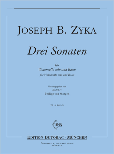 Cover - Zyka Drei Sonaten